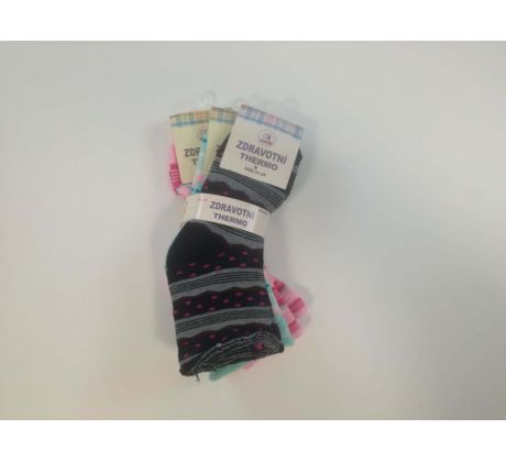 Dievčenské zdravotné thermo ponožky, veľ.31-35