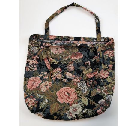 Ekologická nákupná taška - 45cmx45cm - Kvety
