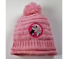 Ružová čiapka s Minnie a brmbolcom, 12-18mes., DISNEY