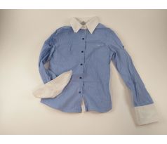Modrá prúžkovaná košeľa, veľ.128, HARMONT BLAINE
