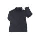 Čierne tričko s volánovým golierom, veľ.100, BENETTON CLASS