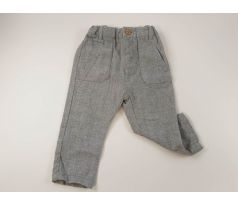 Slávnostné šedé nohavice, veľ. 80, ZARA